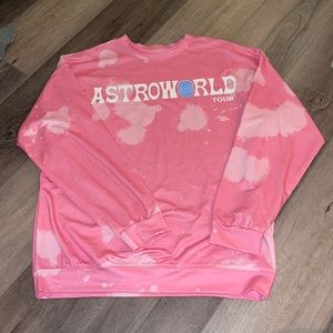 Astroworld Tour long sleeve shirt/ light sweatshirt